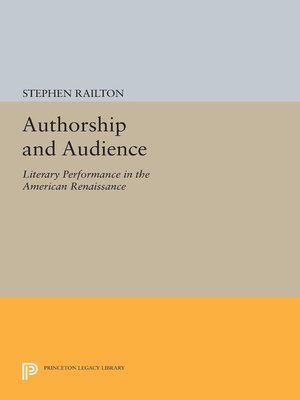 cover image of Authorship and Audience